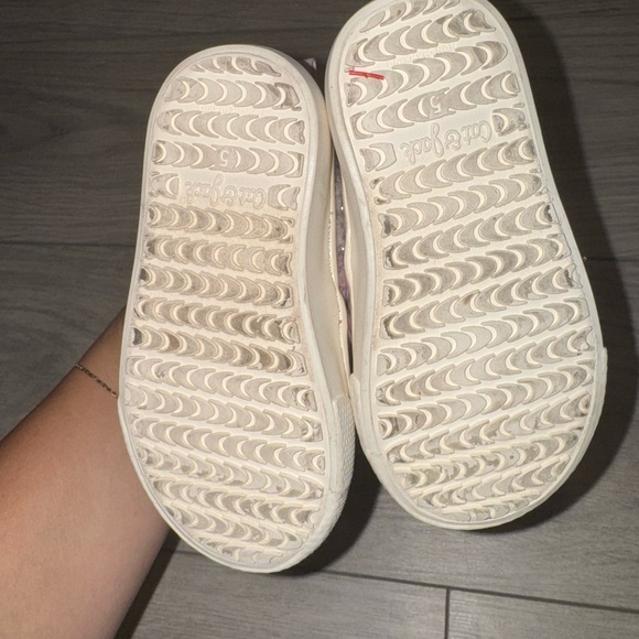 CAT & JACK Glittery Pink Kids Slip-On Shoes - Picture 2 of 2